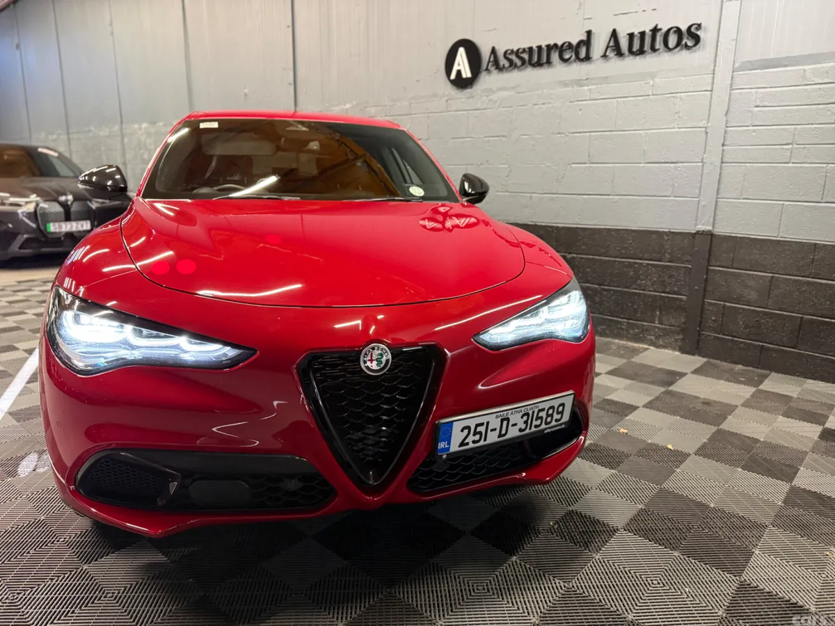 Alfa Romeo Stelvio SUV, Diesel, 2025, Red
