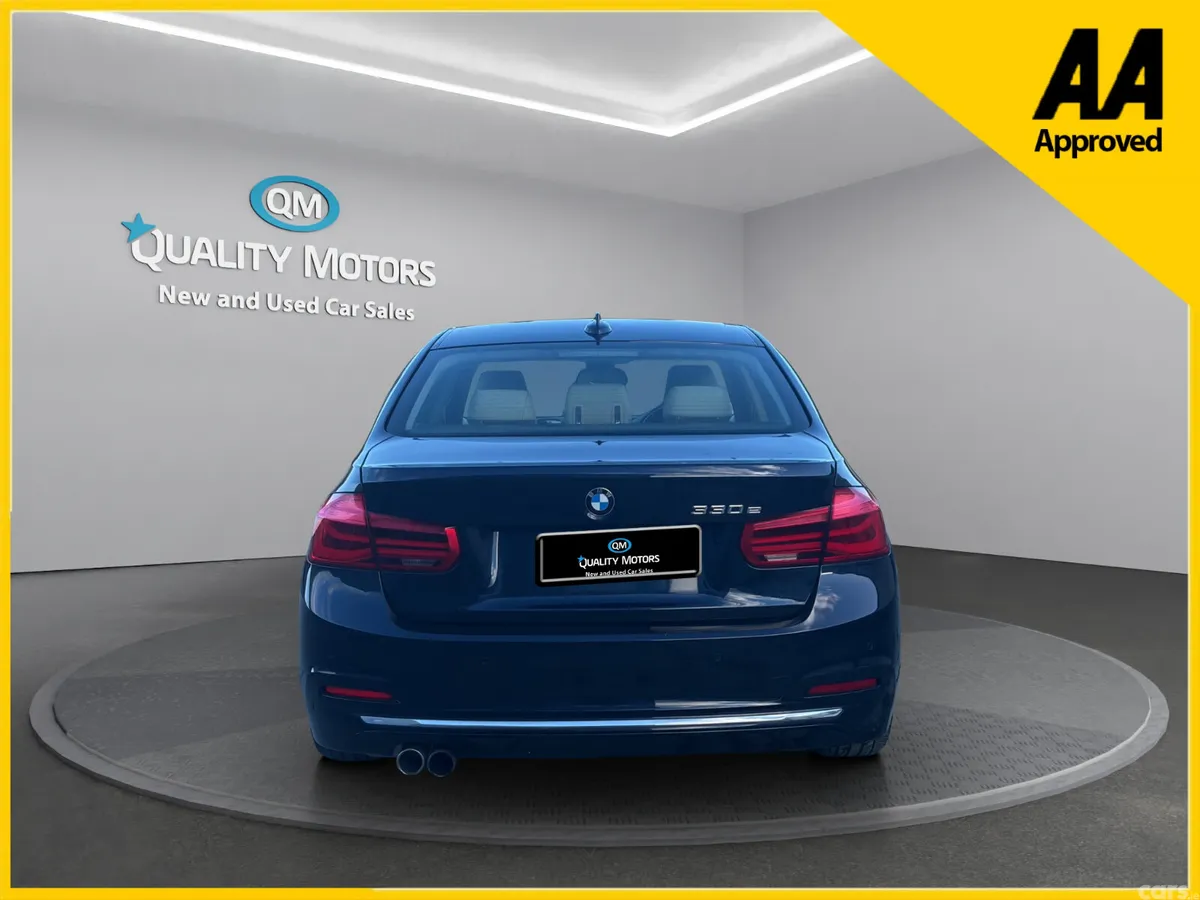 BMW 3-Series Saloon, Petrol Plug-in Hybrid, 2016, Blue