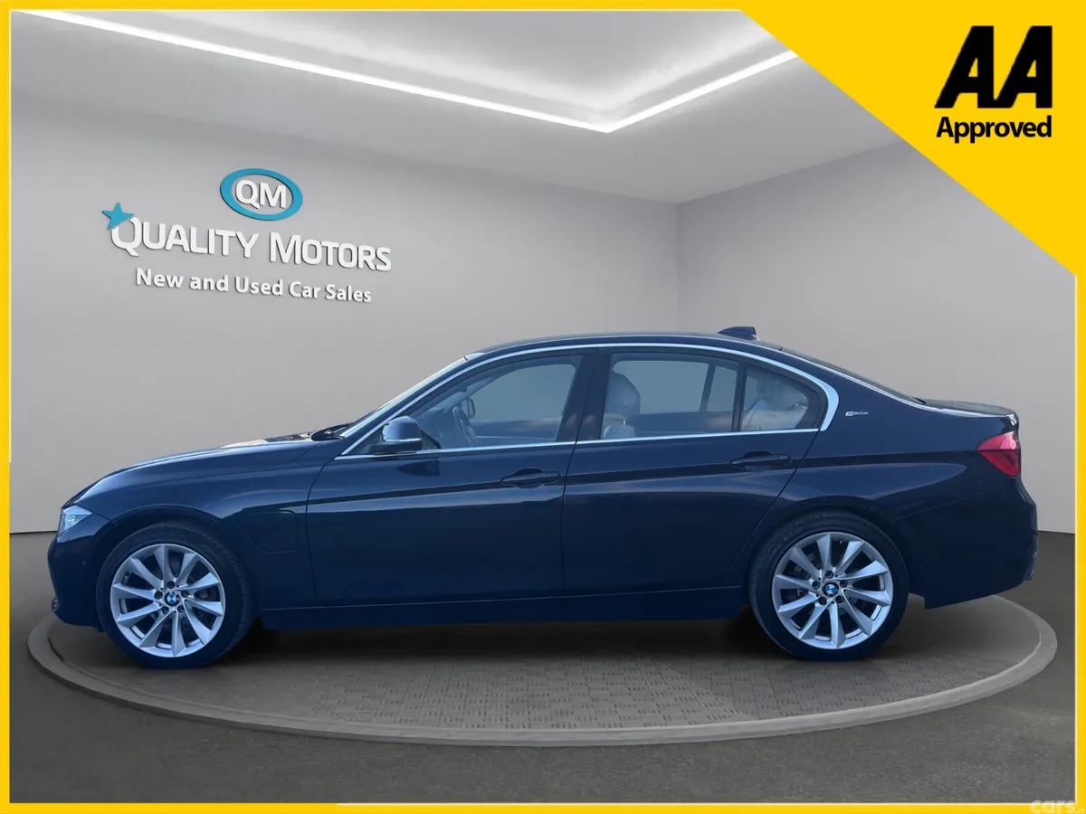 BMW 3-Series Saloon, Petrol Plug-in Hybrid, 2016, Blue