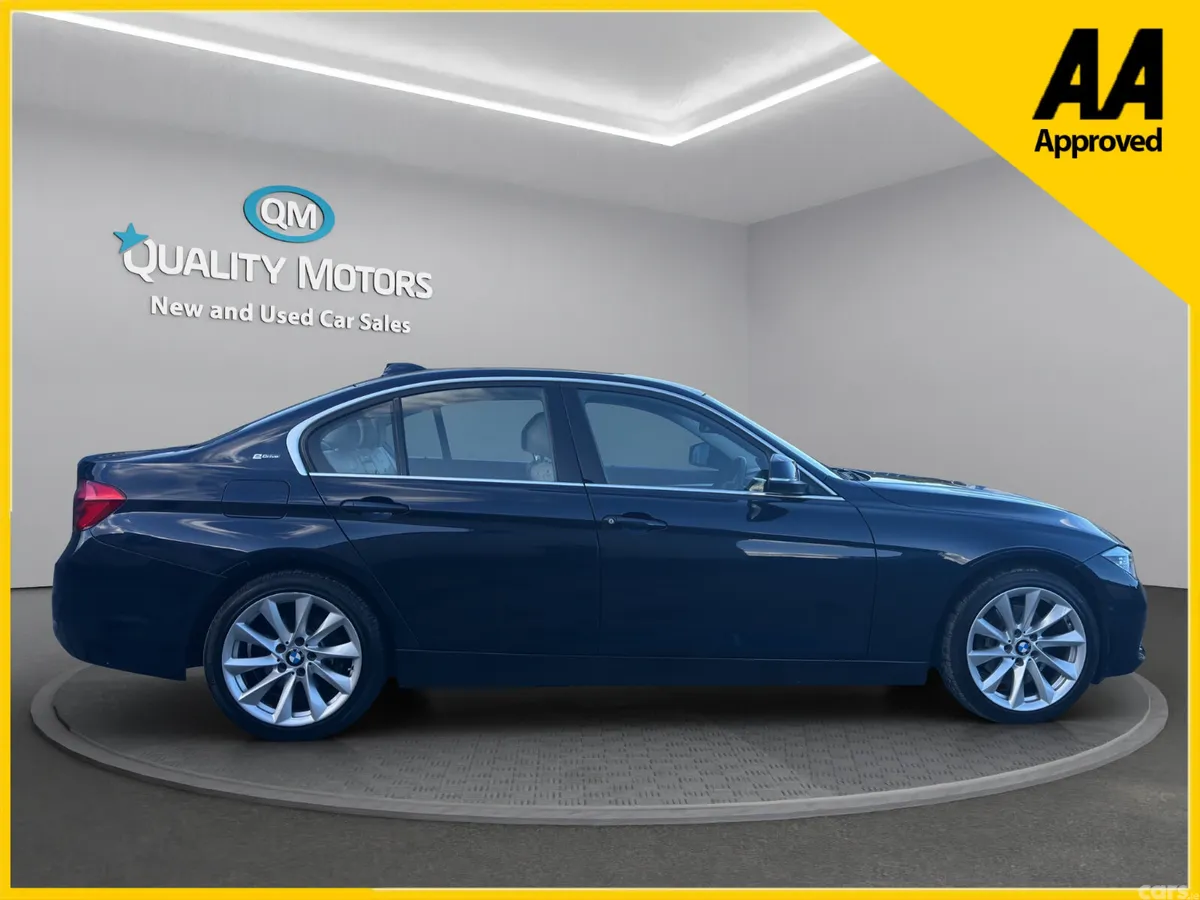 BMW 3-Series Saloon, Petrol Plug-in Hybrid, 2016, Blue
