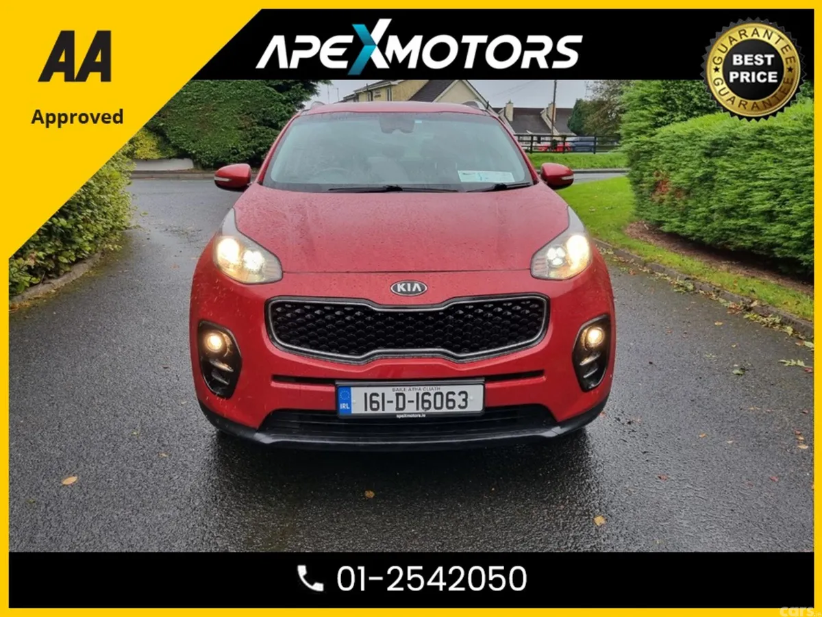 Kia Sportage SUV, Diesel, 2016, Red