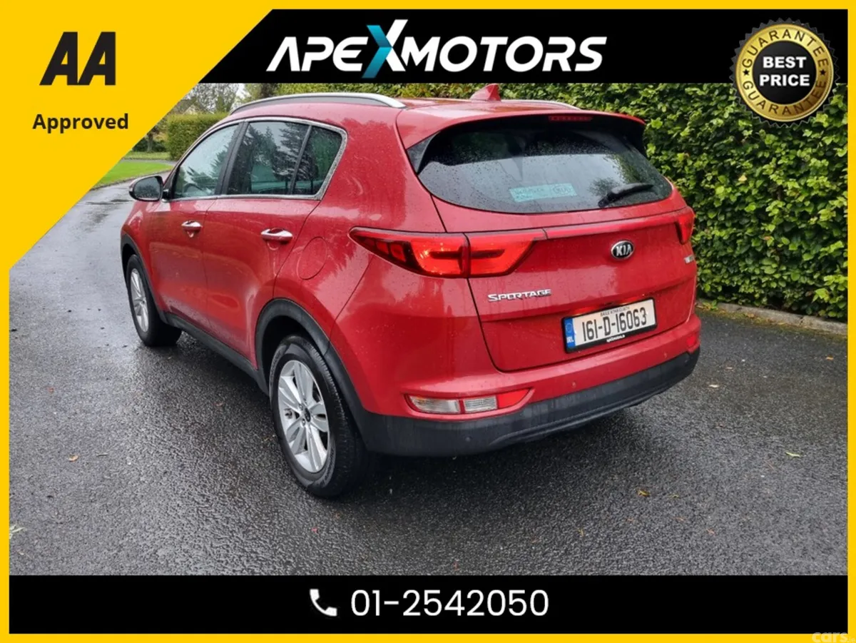 Kia Sportage SUV, Diesel, 2016, Red