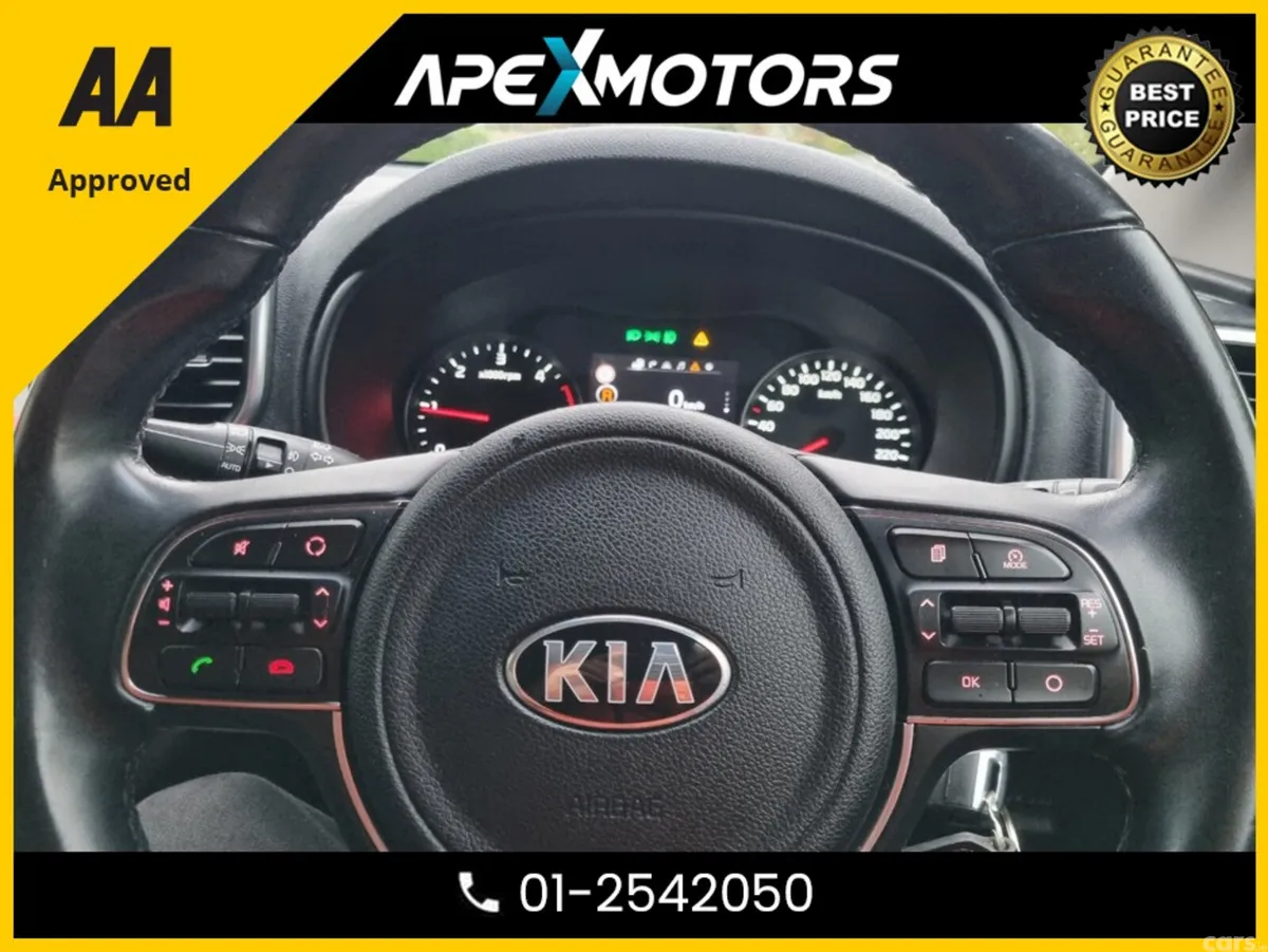 Kia Sportage SUV, Diesel, 2016, Red