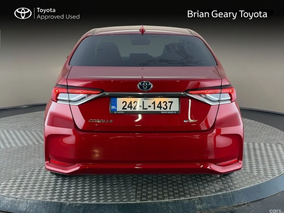 Toyota Corolla Saloon, Petrol Hybrid, 2024, Red