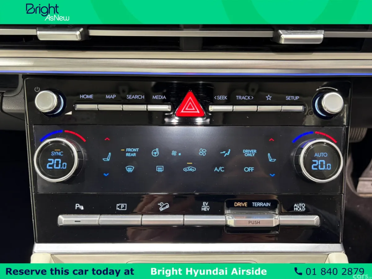 Hyundai Santa Fe SUV, Petrol Plug-in Hybrid, 2024, Grey