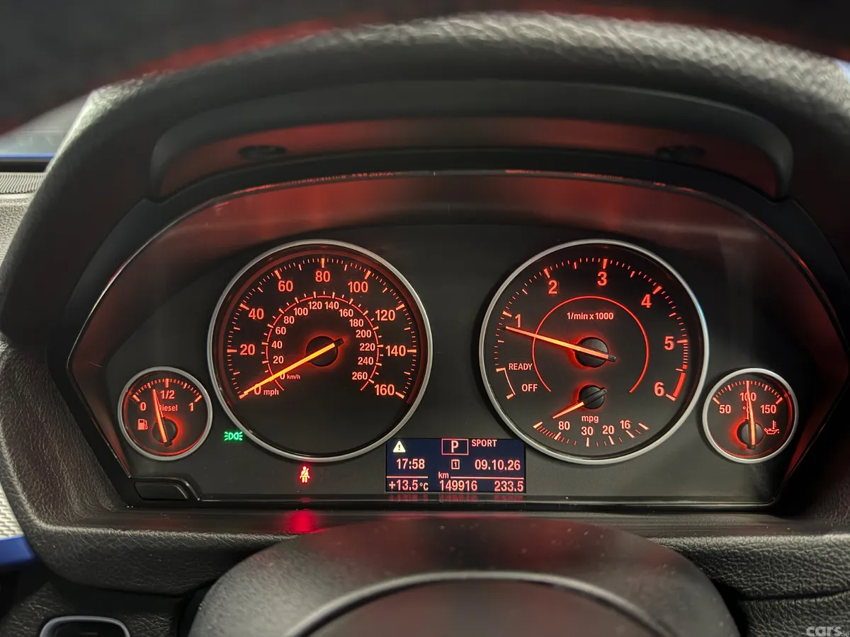 BMW 3-Series Hatchback, Diesel, 2017, Blue