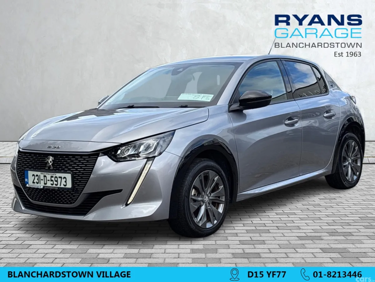 Peugeot 208 Hatchback, Electric, 2023, Grey