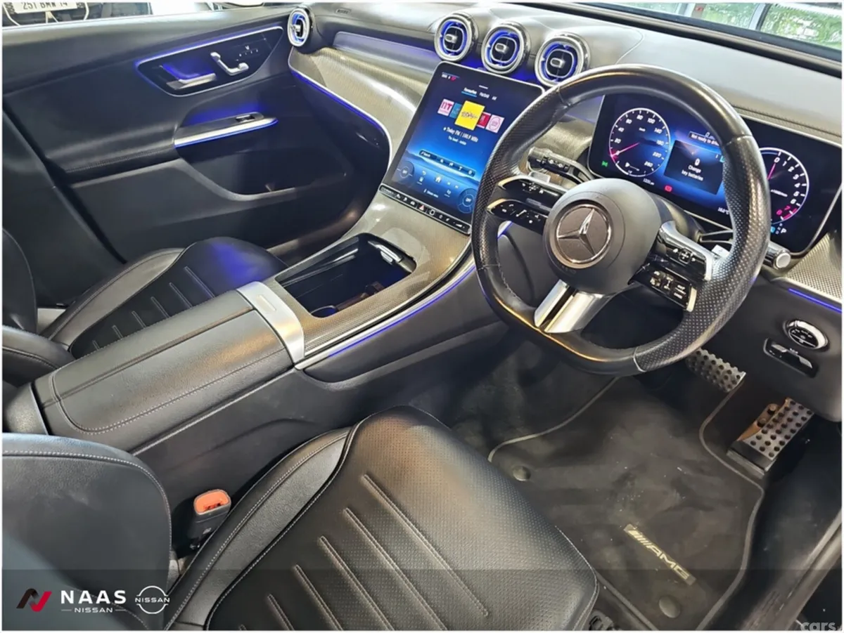 Mercedes-Benz GLC Estate, Petrol Plug-in Hybrid, 2024, Blue