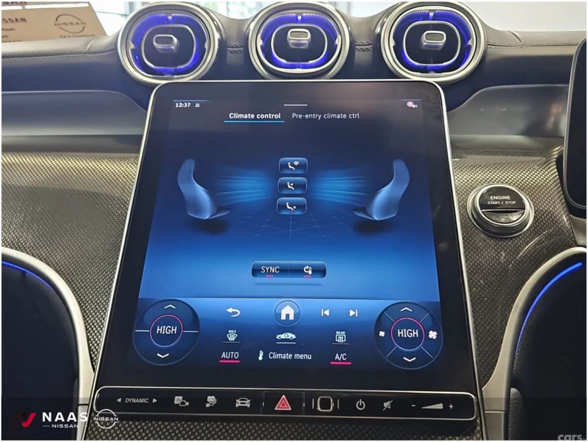 Mercedes-Benz GLC Estate, Petrol Plug-in Hybrid, 2024, Blue
