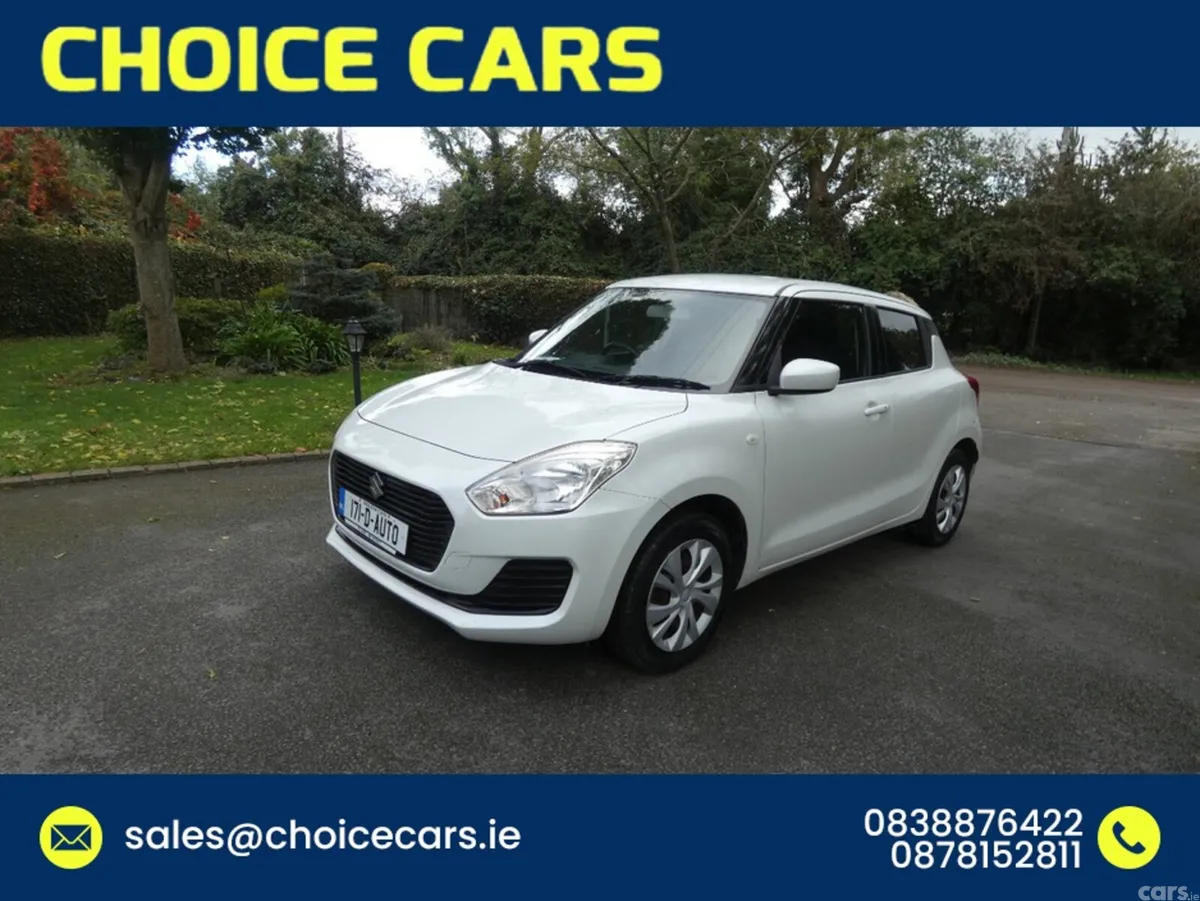 Suzuki Swift Hatchback, Petrol, 2017, White