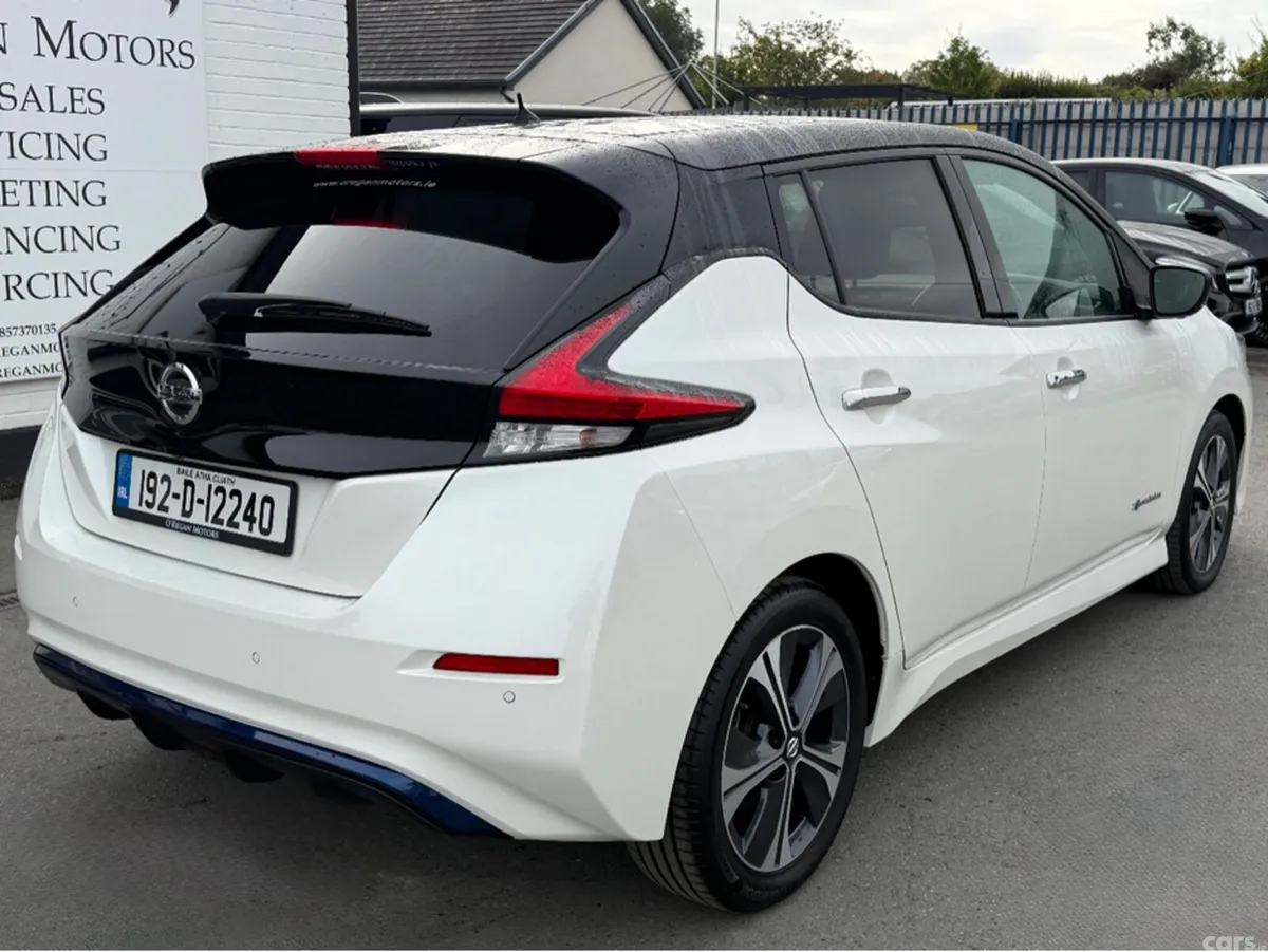 Nissan Leaf Hatchback, Electric, 2019, White