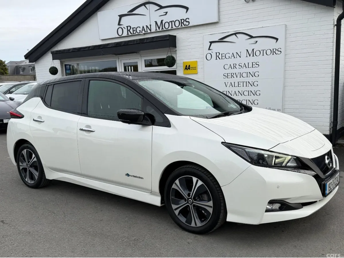 Nissan Leaf Hatchback, Electric, 2019, White