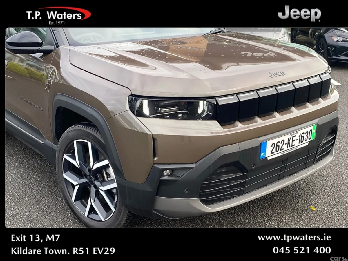 Jeep Compass SUV, Electric, 2026, Brown