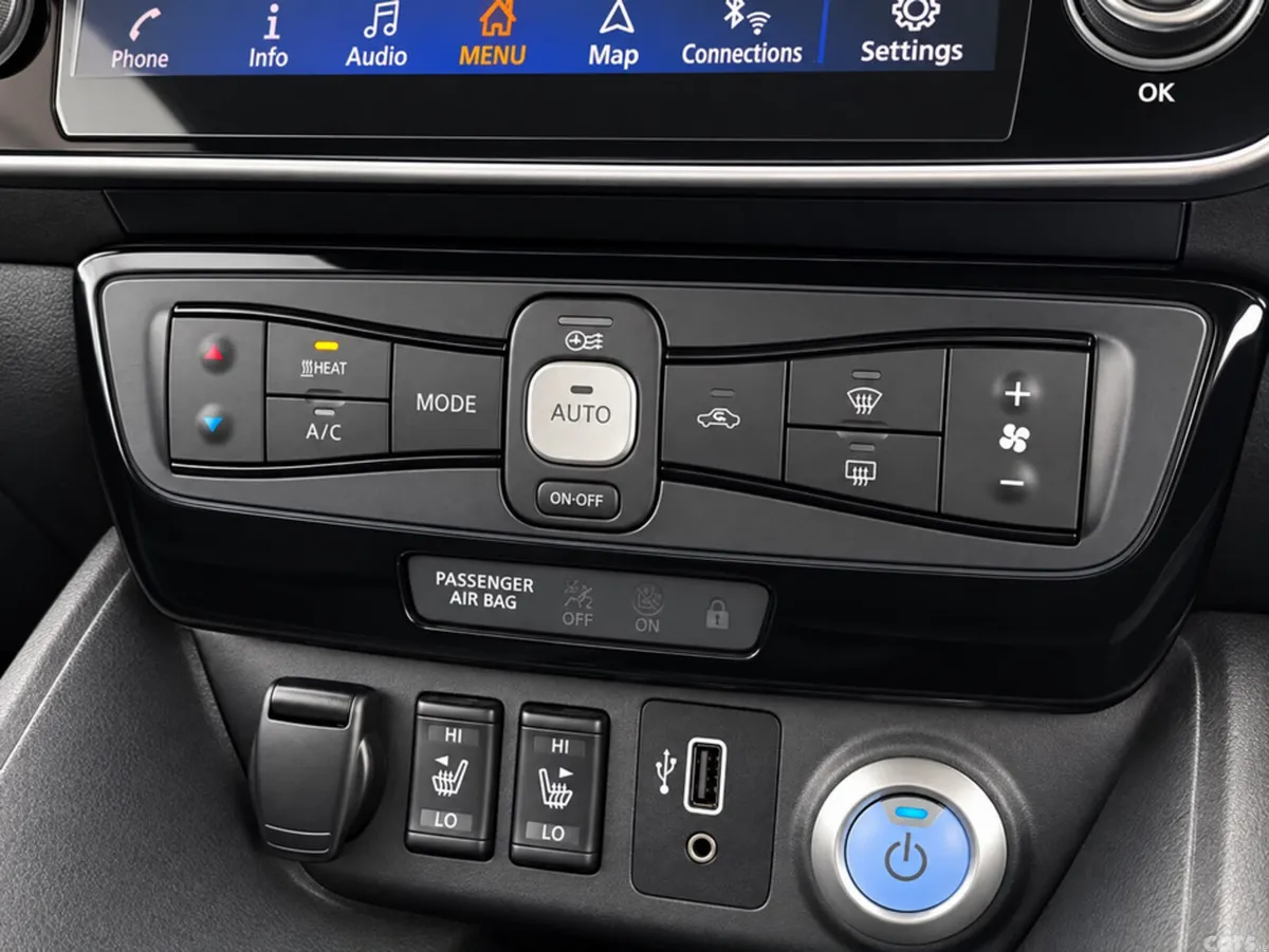 Nissan Leaf Hatchback, Electric, 2019, White