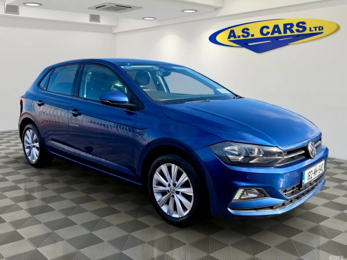 Volkswagen Polo Hatchback, Petrol, 2018, Blue