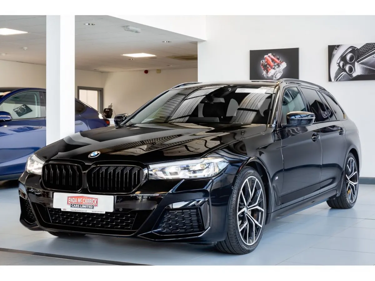 BMW 5-Series Saloon, Diesel, 2022, Black