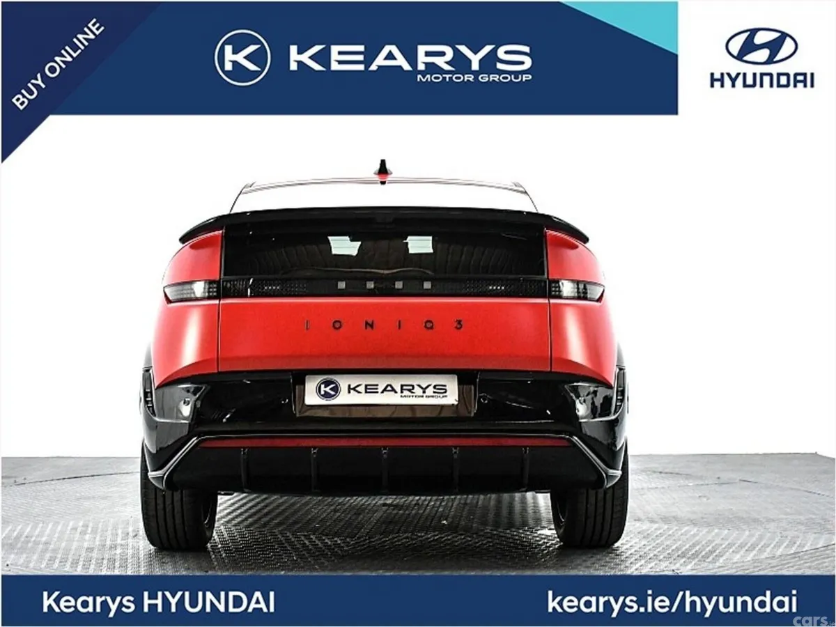 Hyundai IONIQ 3 Hatchback, Electric, 2027, Red