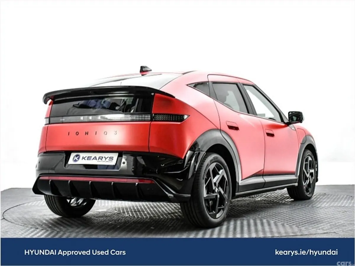Hyundai IONIQ 3 Hatchback, Electric, 2027, Red