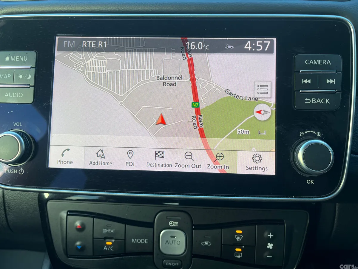 Nissan Leaf Hatchback, Electric, 2022, Red