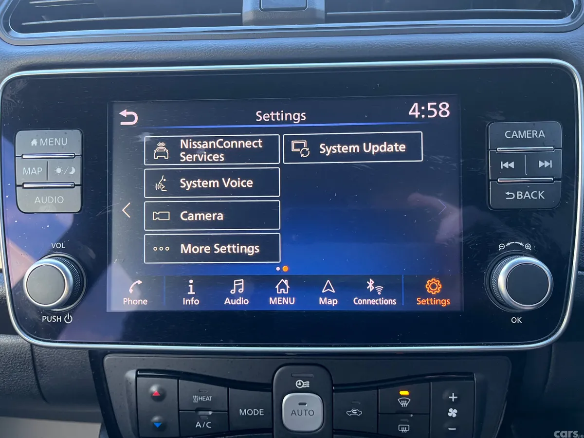 Nissan Leaf Hatchback, Electric, 2022, Red