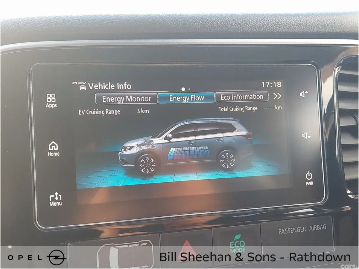 Mitsubishi Outlander SUV, Petrol Plug-in Hybrid, 2017, Grey
