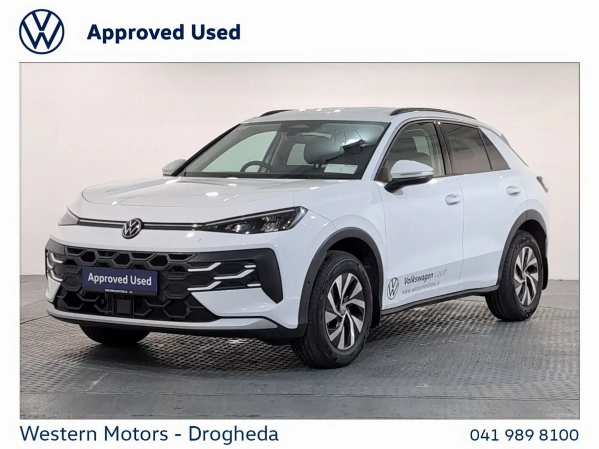 Volkswagen T-Roc SUV, Petrol, 2026, White