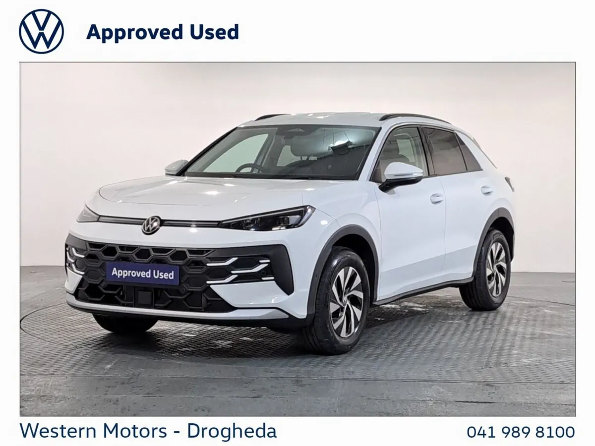 Volkswagen T-Roc SUV, Petrol, 2026, White