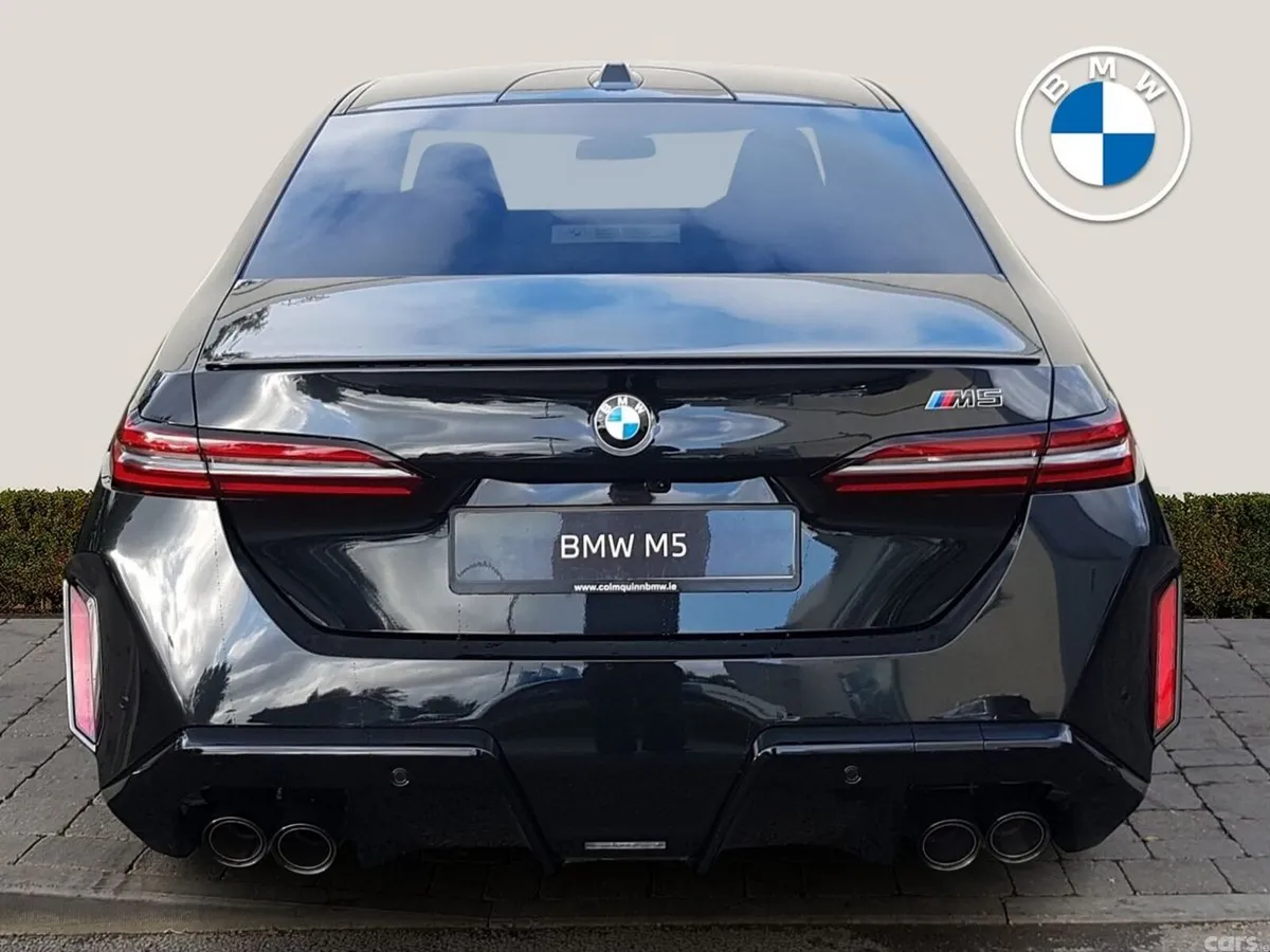 BMW M5 Saloon, Petrol Plug-in Hybrid, 2026, Black