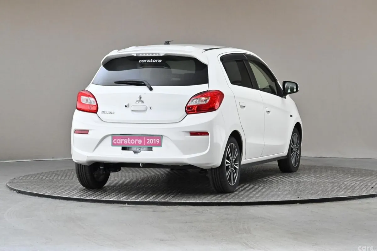 Mitsubishi Mirage Hatchback, Petrol, 2019, White