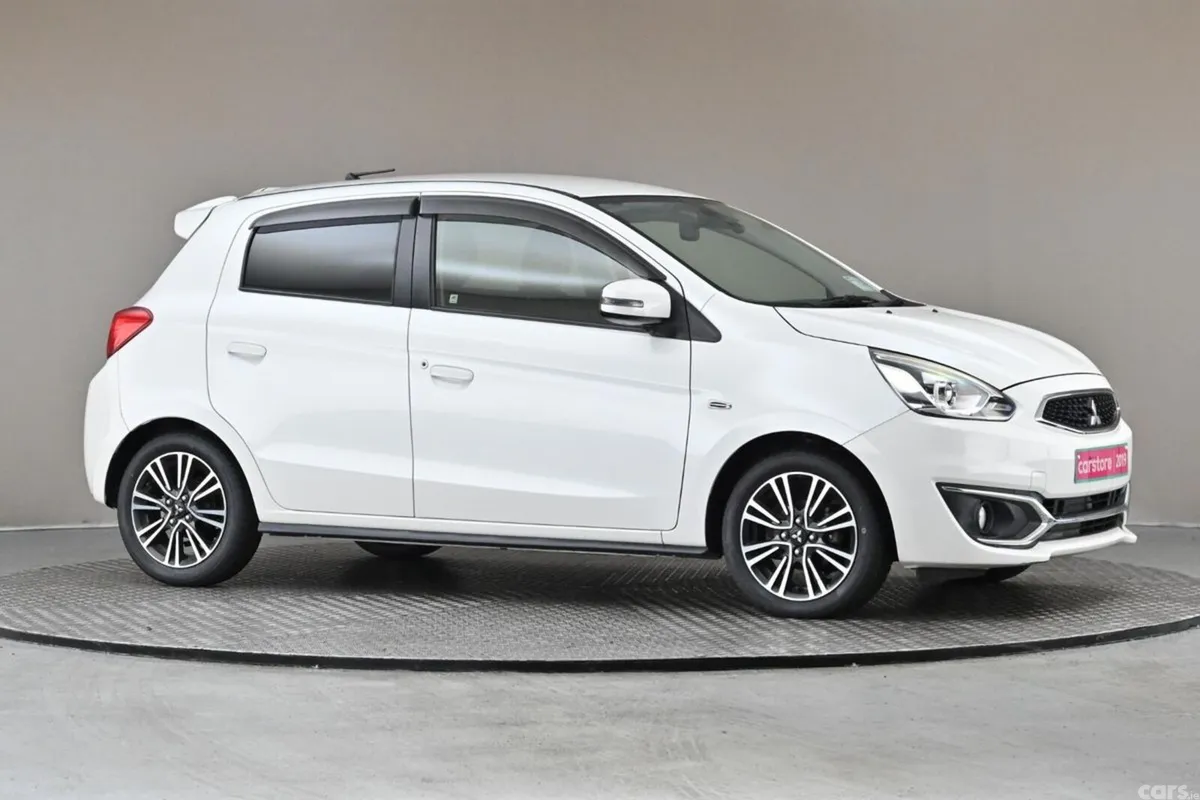 Mitsubishi Mirage Hatchback, Petrol, 2019, White