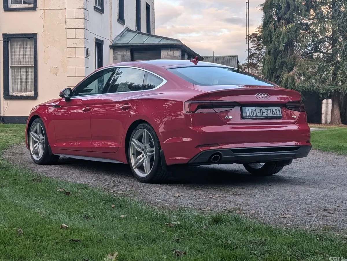 Audi A5 Hatchback, Diesel, 2018, Red