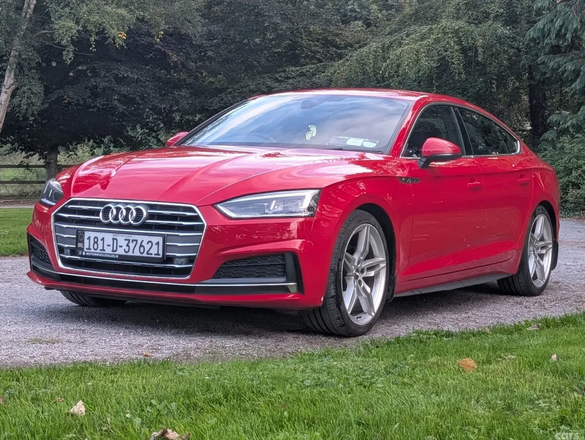 Audi A5 Hatchback, Diesel, 2018, Red
