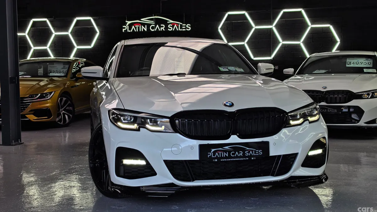BMW 3-Series Saloon, Petrol Plug-in Hybrid, 2020, White