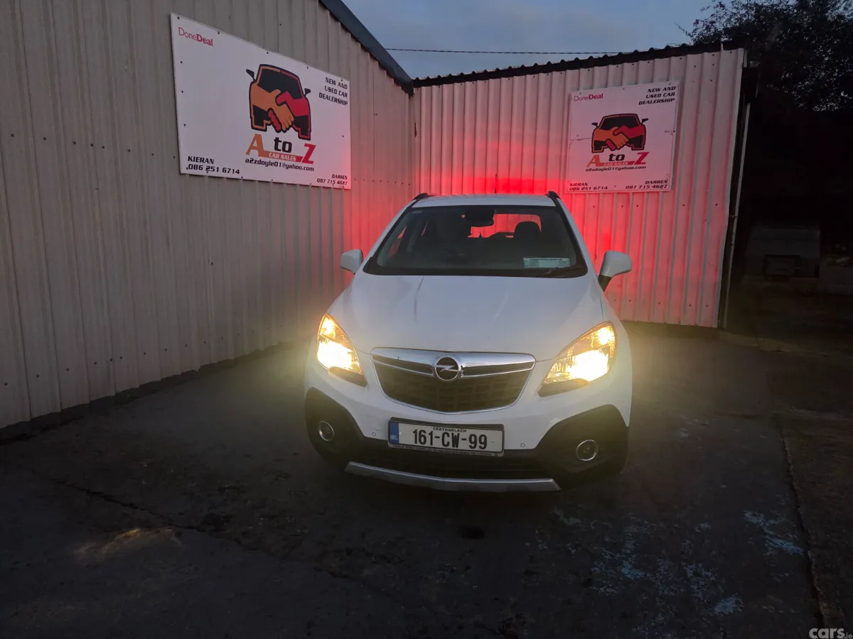 Opel Mokka SUV, Diesel, 2016, White