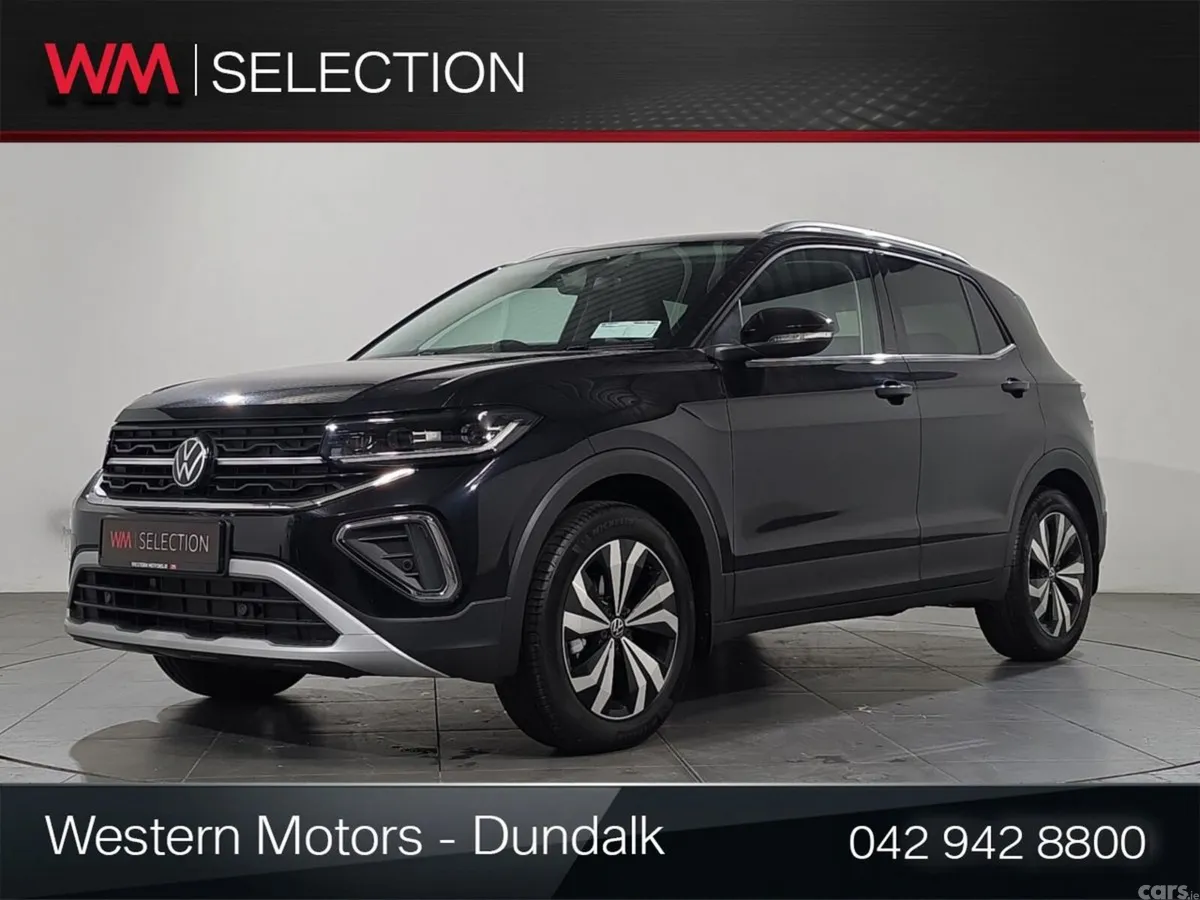 Volkswagen T-Cross Estate, Petrol, 2026, Black