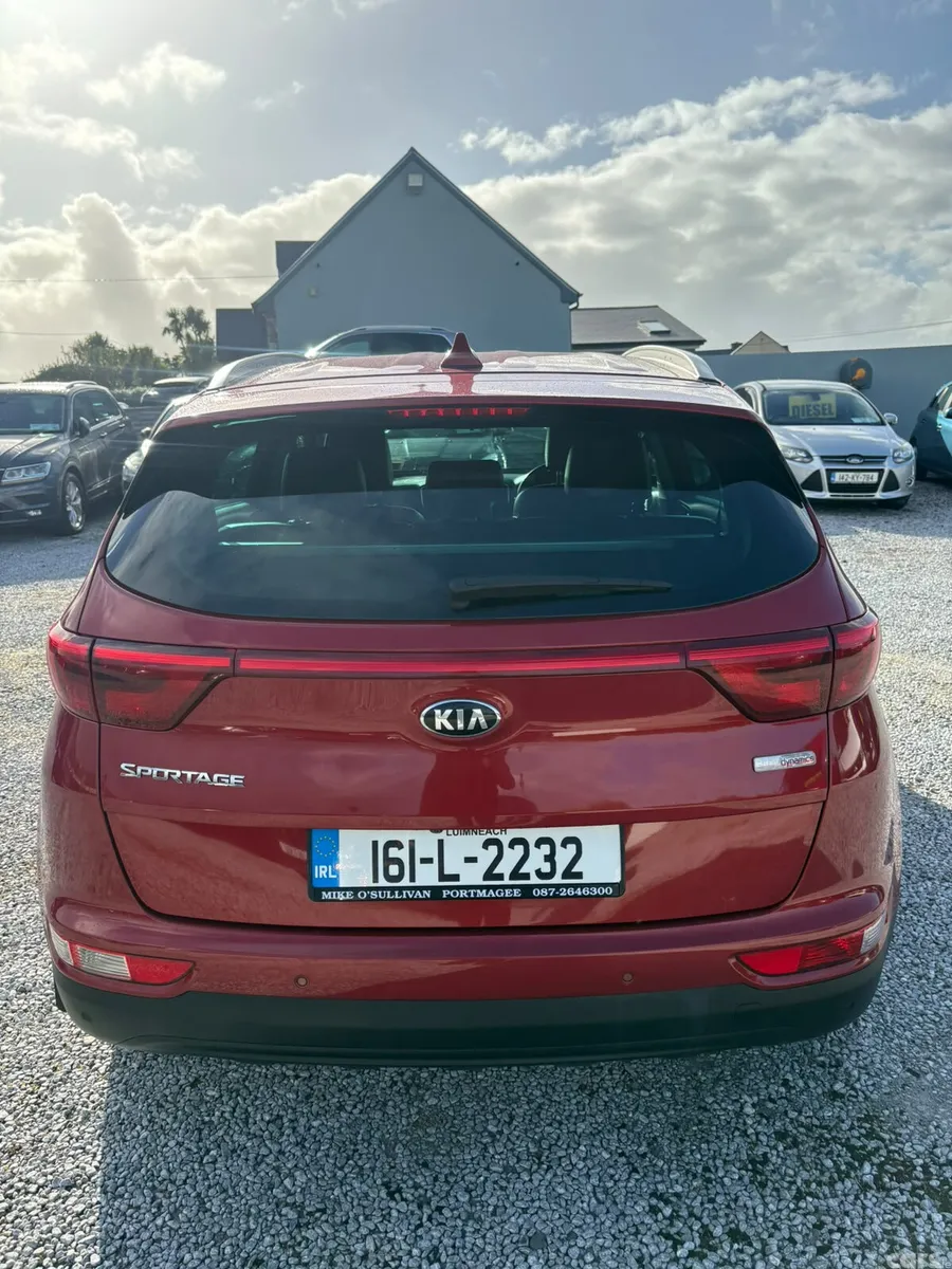 Kia Sportage SUV, Diesel, 2016, Red