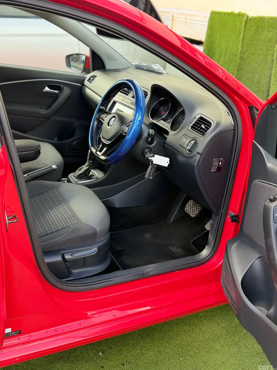 Volkswagen Polo Hatchback, Petrol, 2016, Red