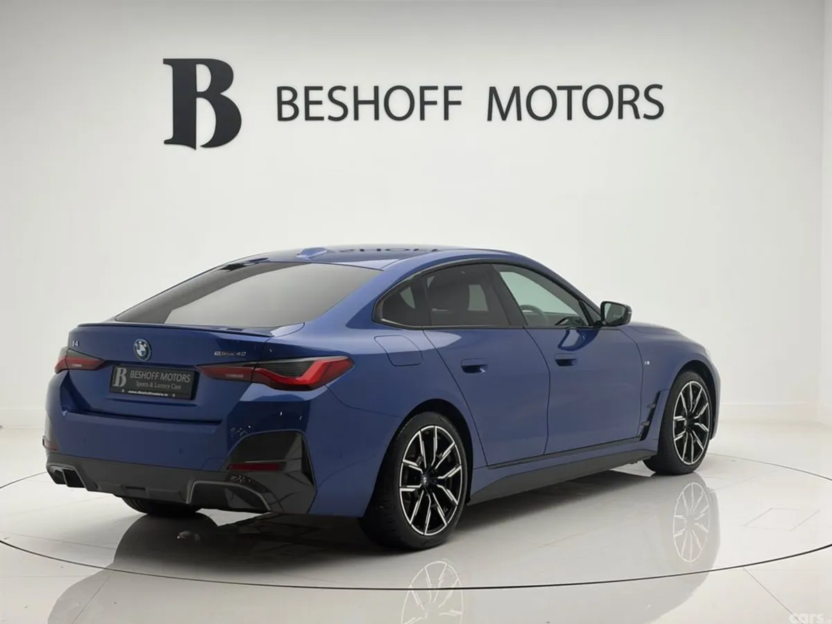 BMW i4 Coupe, Electric, 2022, Blue