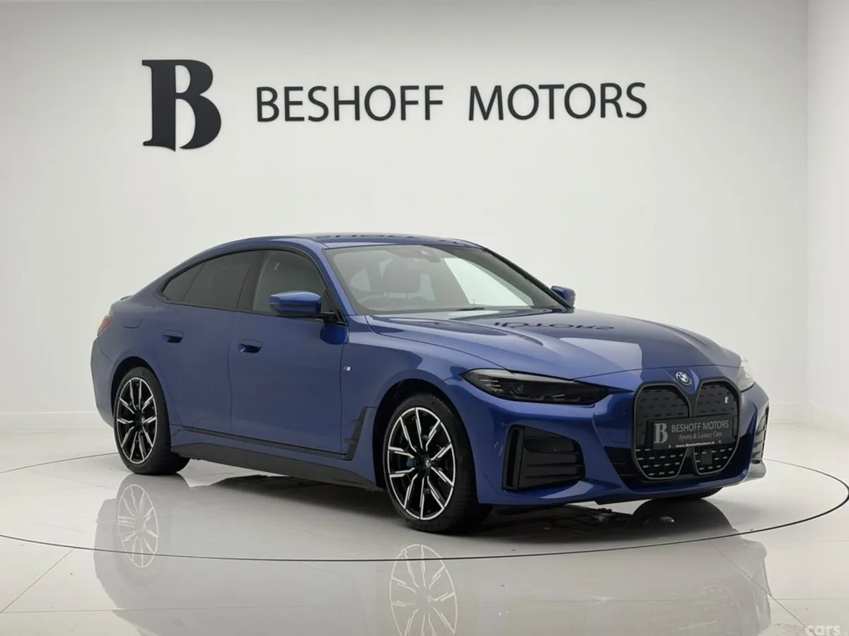 BMW i4 Coupe, Electric, 2022, Blue