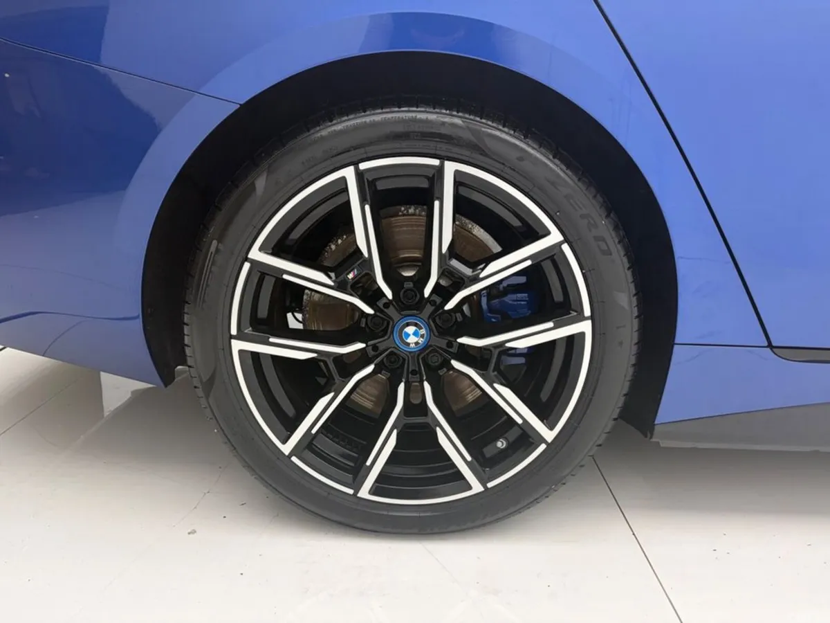BMW i4 Coupe, Electric, 2022, Blue