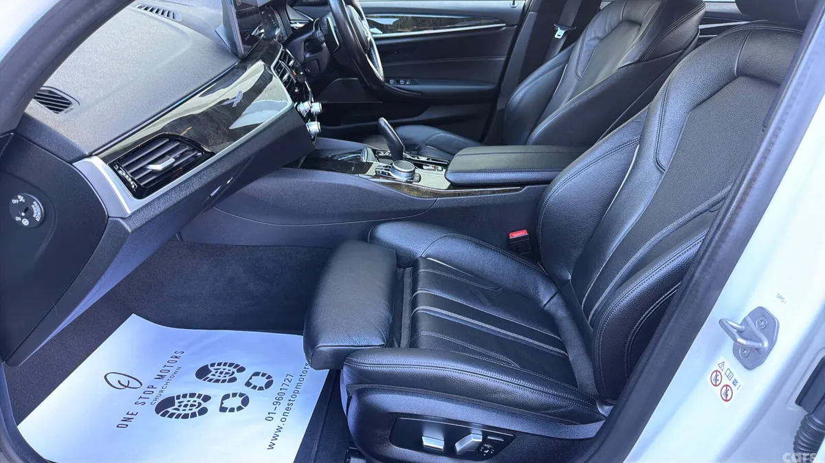 BMW 5-Series Saloon, Petrol Plug-in Hybrid, 2021, White