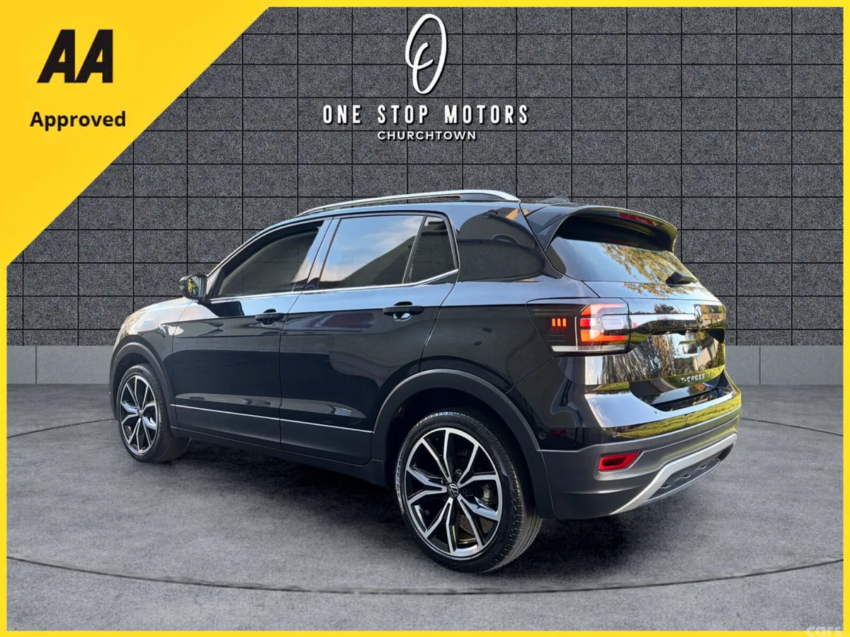 Volkswagen T-Cross Hatchback, Petrol, 2021, Black