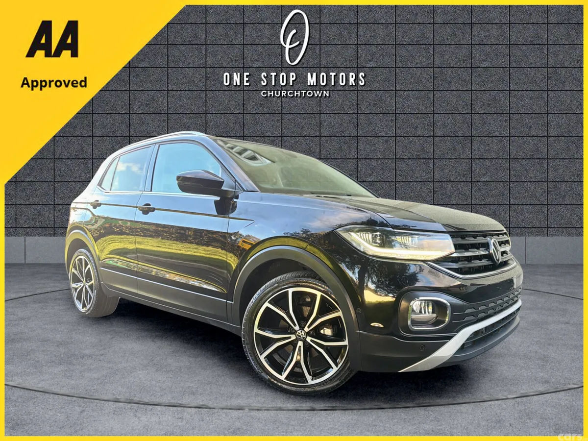 Volkswagen T-Cross Hatchback, Petrol, 2021, Black