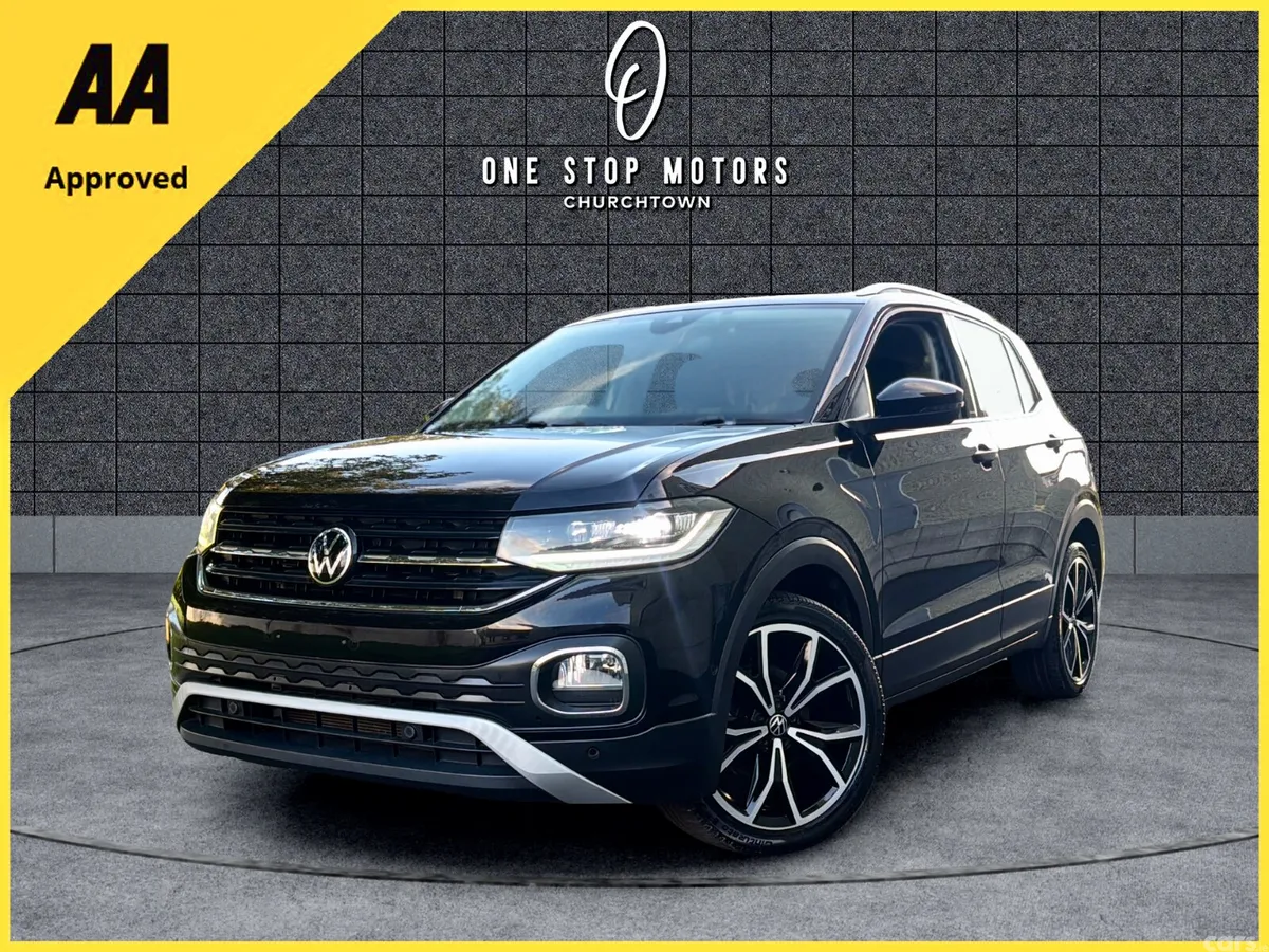 Volkswagen T-Cross Hatchback, Petrol, 2021, Black