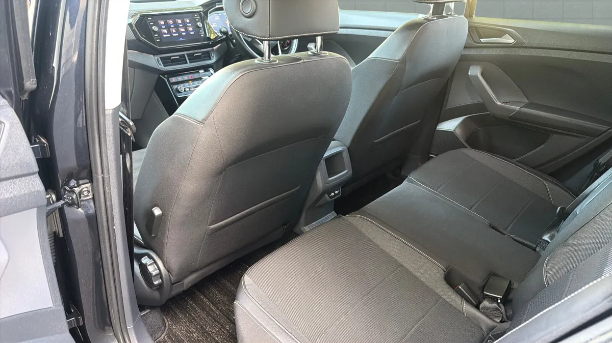 Volkswagen T-Cross Hatchback, Petrol, 2021, Black