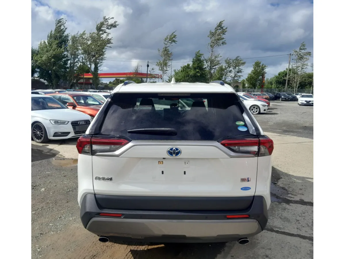 Toyota RAV4 SUV, Petrol Hybrid, 2021, White