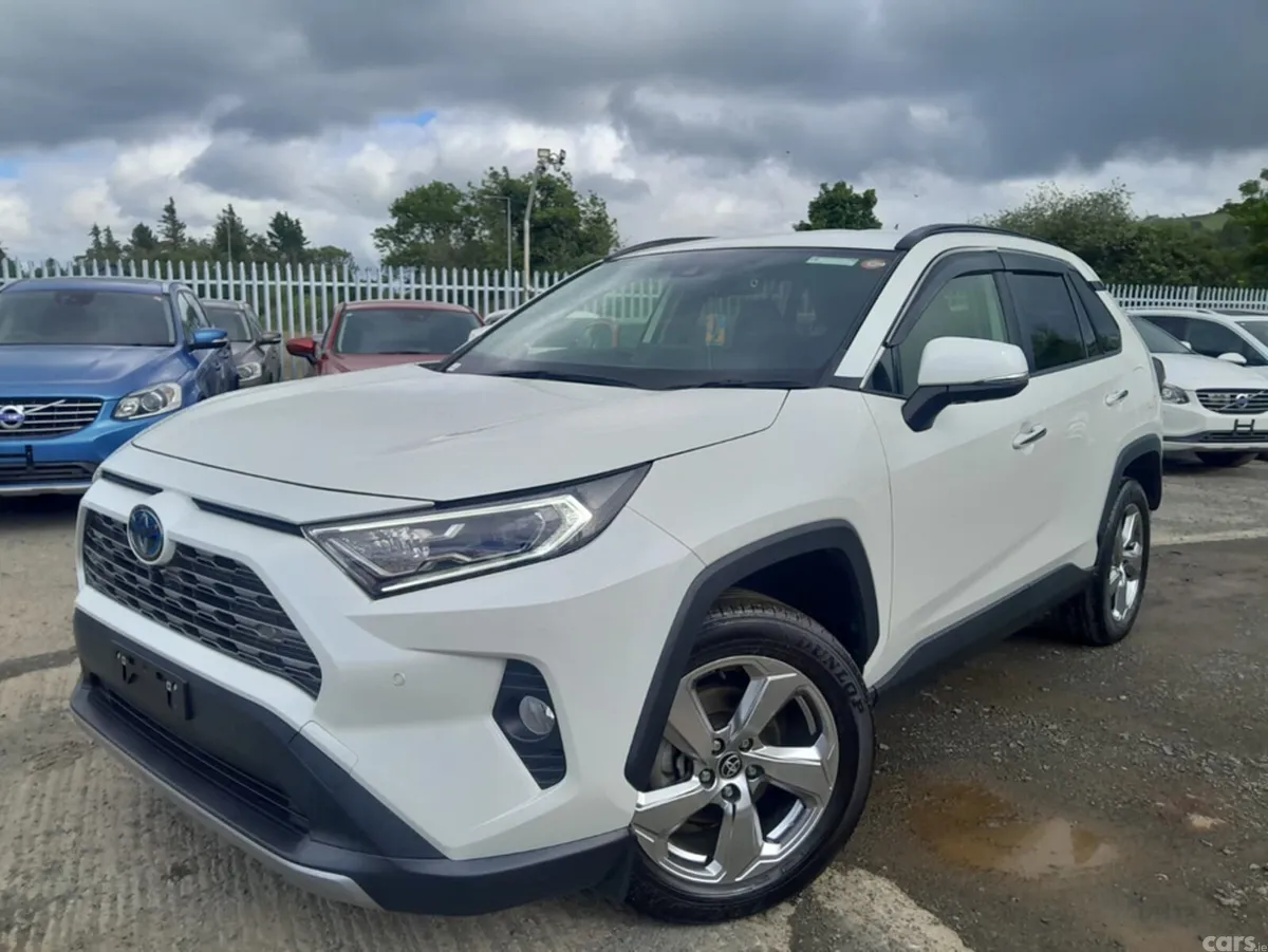 Toyota RAV4 SUV, Petrol Hybrid, 2021, White