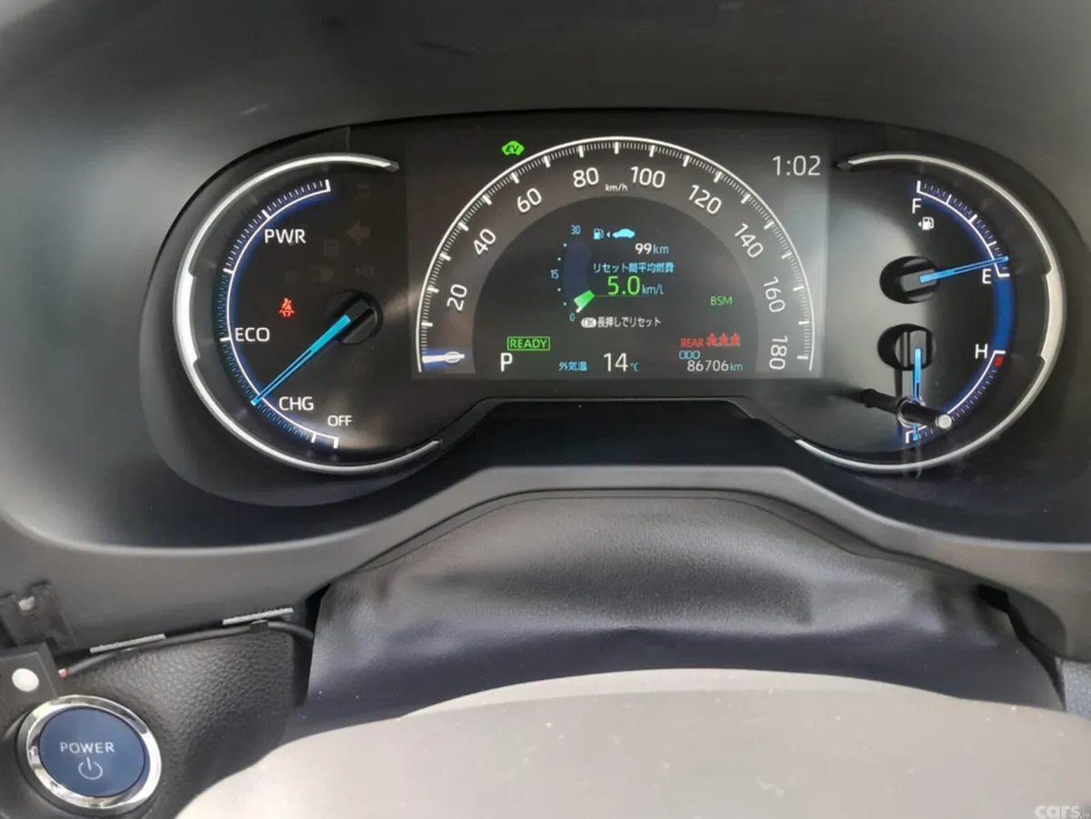 Toyota RAV4 SUV, Petrol Hybrid, 2021, White