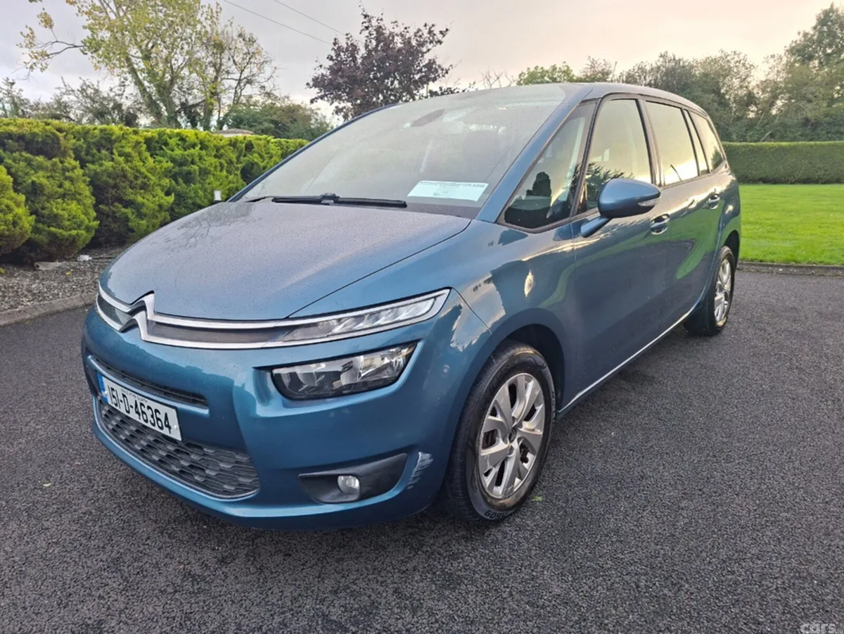 Citroen Grand C4 Picasso MPV, Diesel, 2015, Blue
