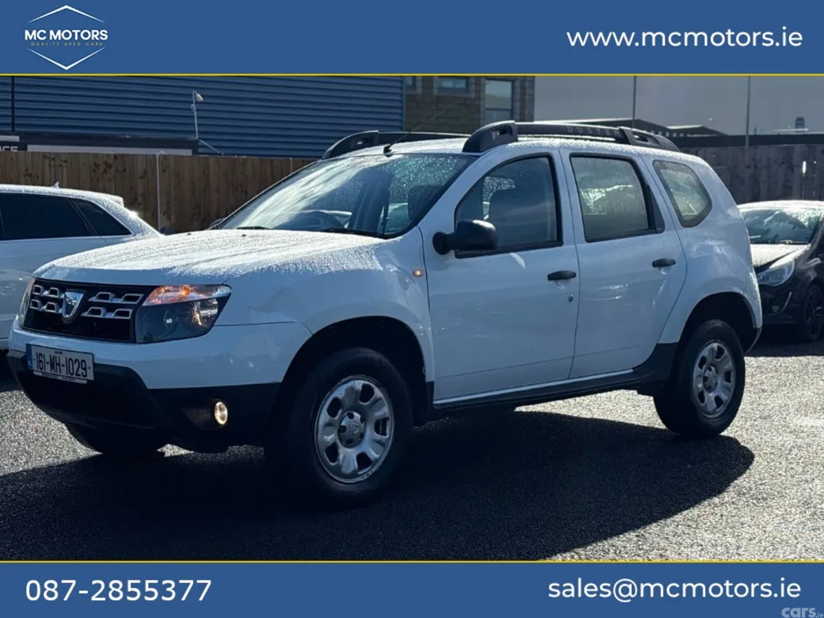 Dacia Duster MPV, Diesel, 2016, White